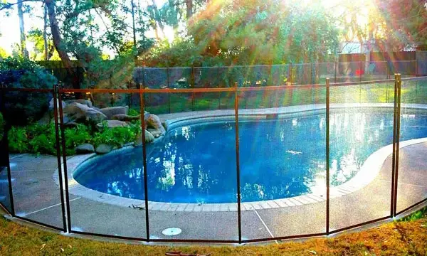 Removable Pet Mesh Pool Fencing Systems in Los Banos