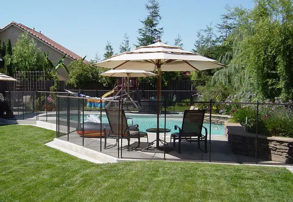 Guardtex Mesh Style Pool Fence for Chowchilla, California