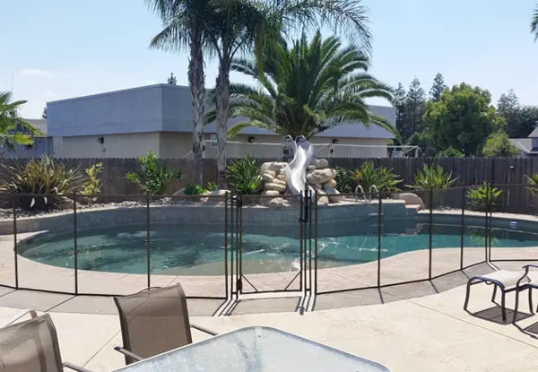 Removable Premier Mesh Pool Fence Exeter, California