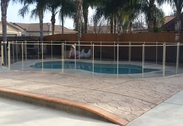 Guardian Premier Pool Fence Installation for Reedley